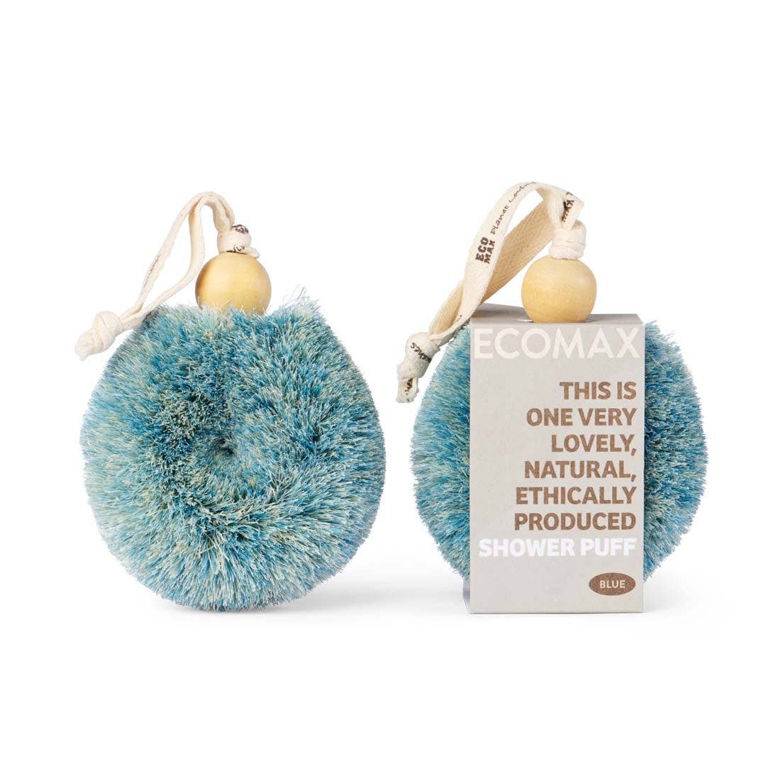 Spa Shower Puff Body Brushes: Blue