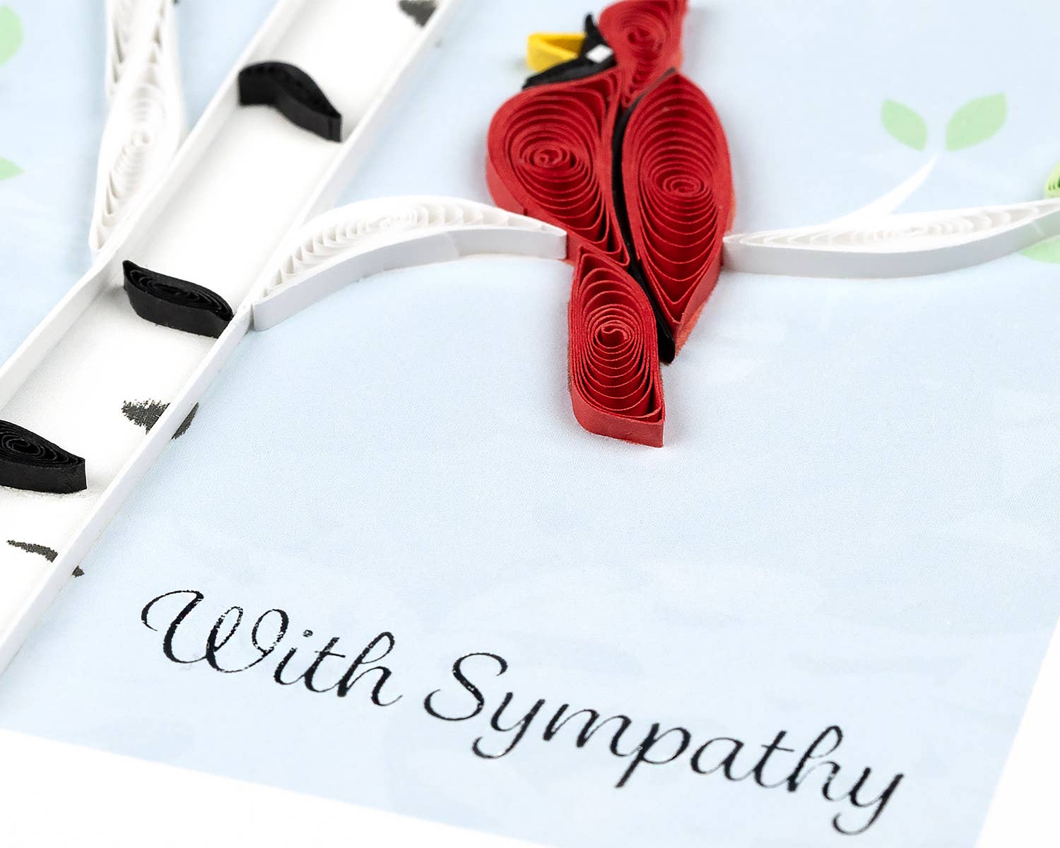 Cardinal Sympathy Greeting Card