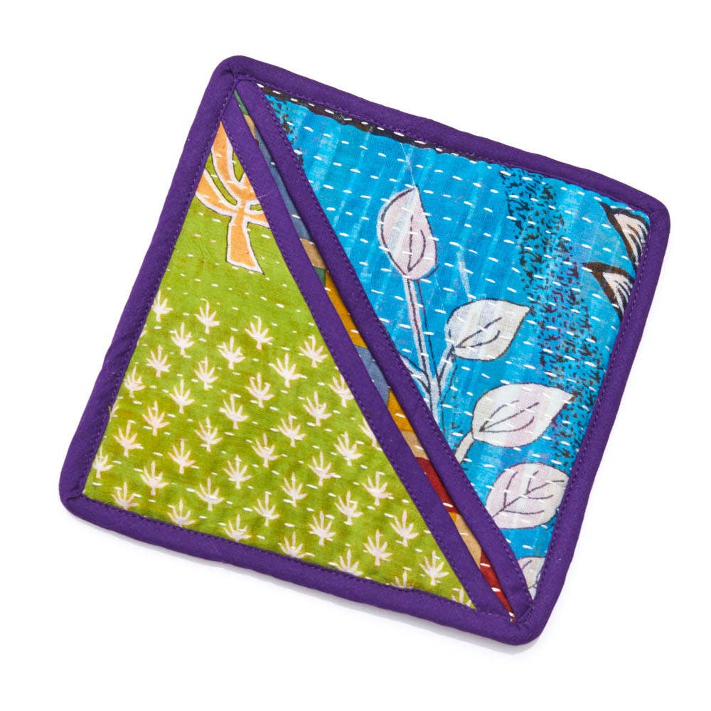 Kantha Pot Holder