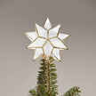 Capiz Star Christmas Tree Topper