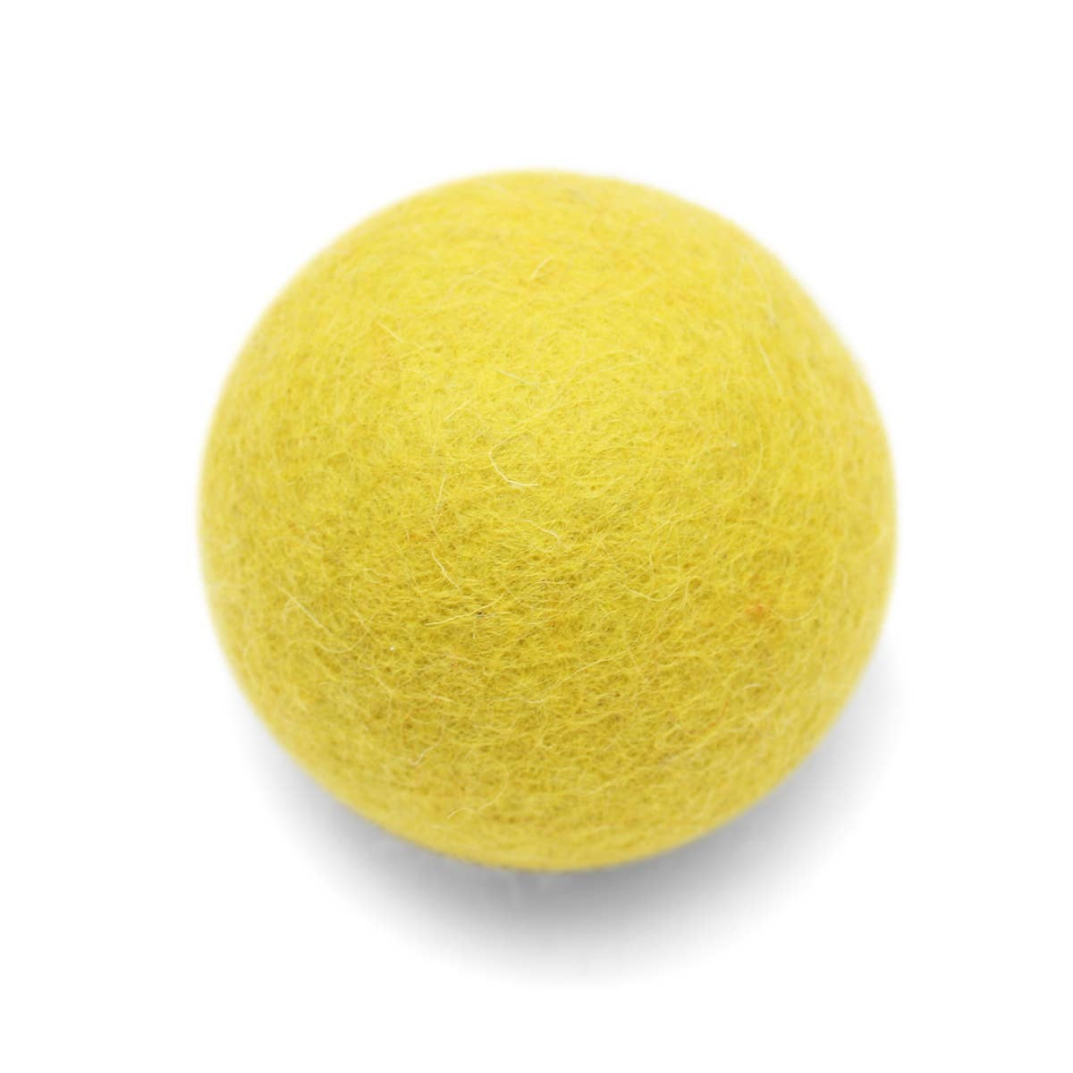 Solid Colors: Eco Wool Dryer Balls: Yellow