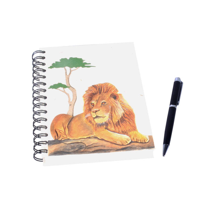 Large Notebook: Lion