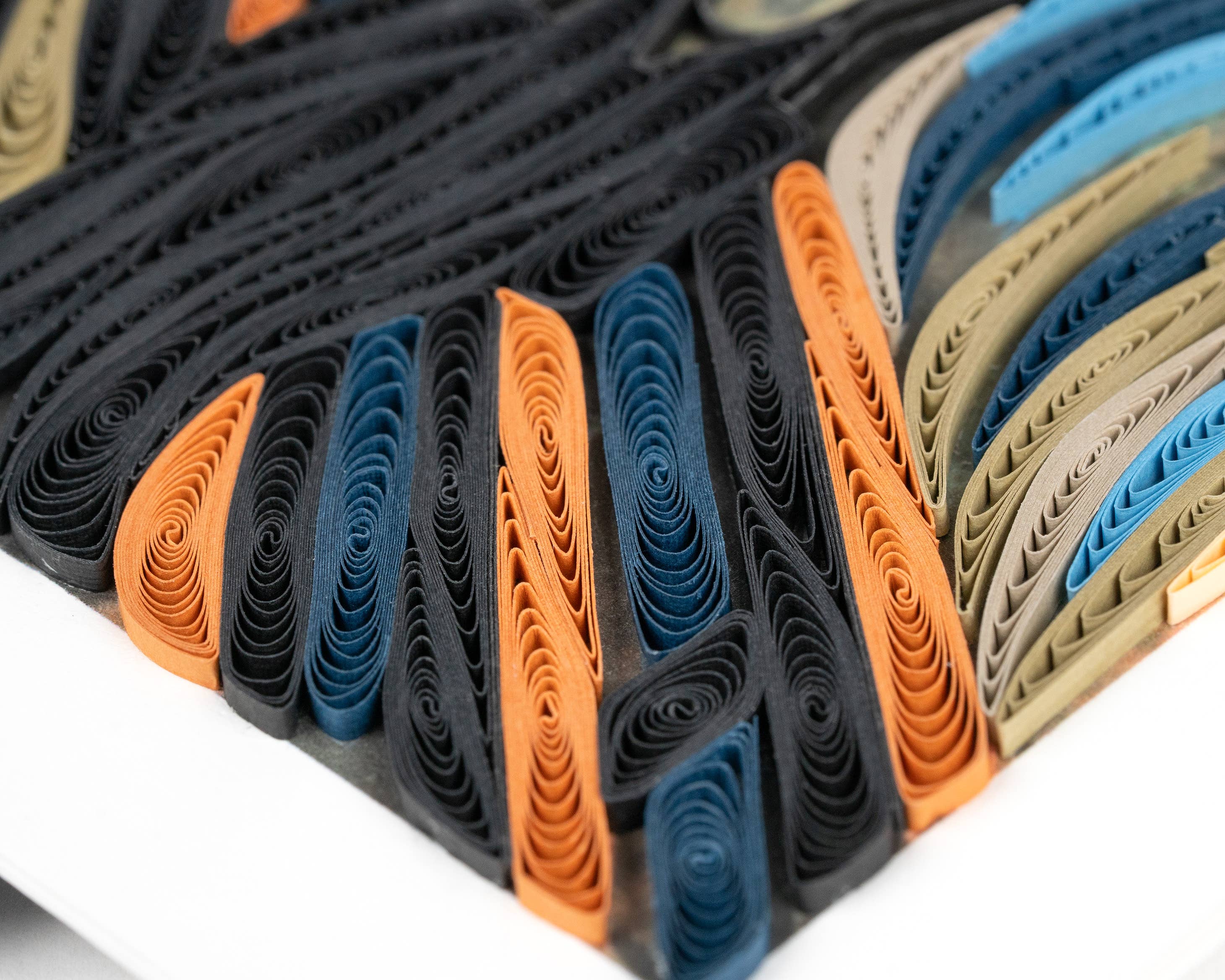 Artist Series - Quilled The Scream, Munch Greeting Card