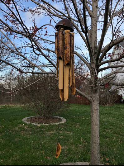 Bamboo Wind Chime: Large