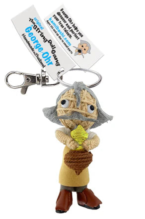 George Ohr String Doll Keychain