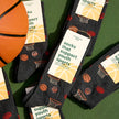 Socks that Support Youth Sports: Basketballs