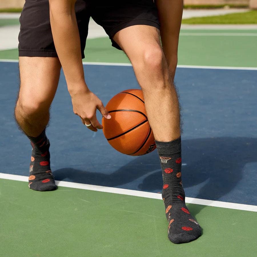 Socks that Support Youth Sports: Basketballs