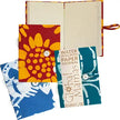 Journal - Small: Water Hyacinth Natural Paper - Assorted Batik