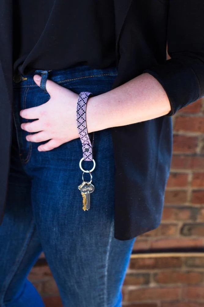 Lina Key Fob Purple